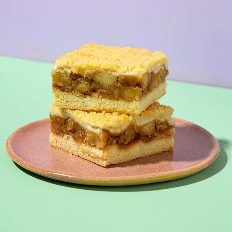 Cuadrado Manzana y crumble