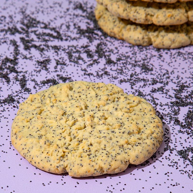 Cookies de limón y amapola XL